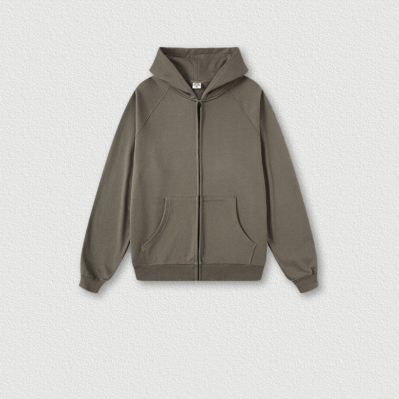 Men's Cardigan American Loose Lovers Zipper Sweater