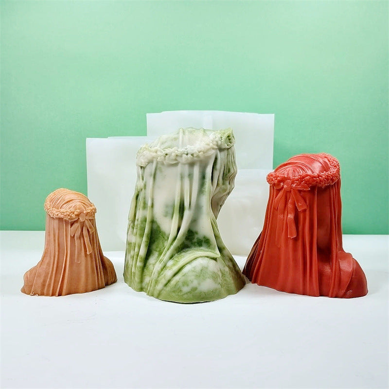 Mengsha Skull King Silicone Candle Mould