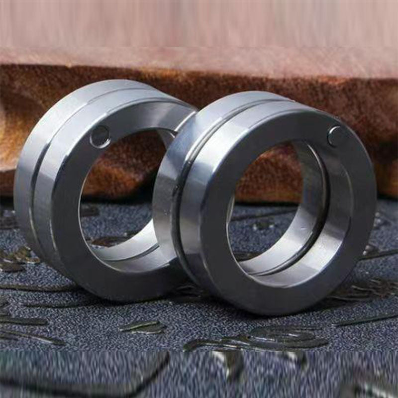 Self-Defense Stainless Steel Ring Emergency Rescue Survival