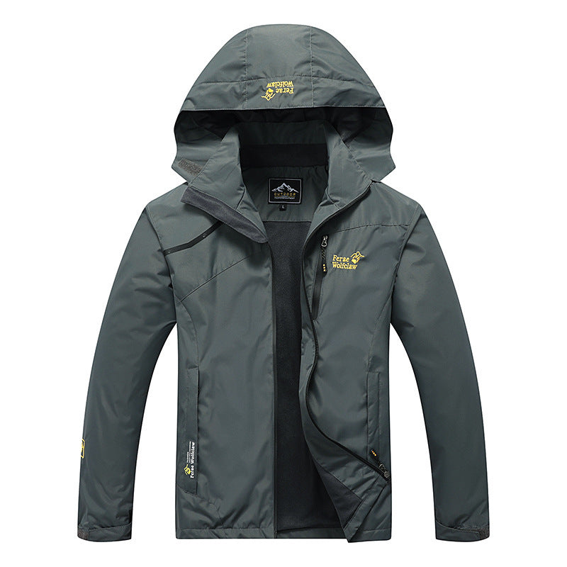 Men's Autumn Thin Windproof Waterproof Jacket