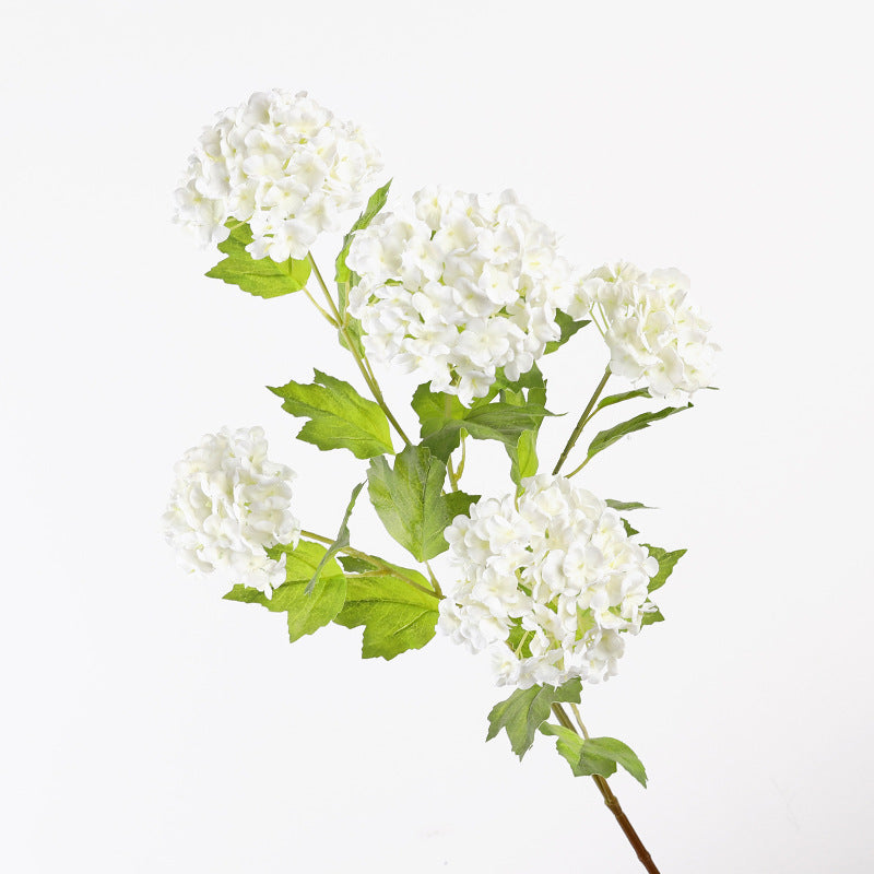 Simulation 3d Hydrangea Fake Flower Decoration Bouquet Artificial Floriculture