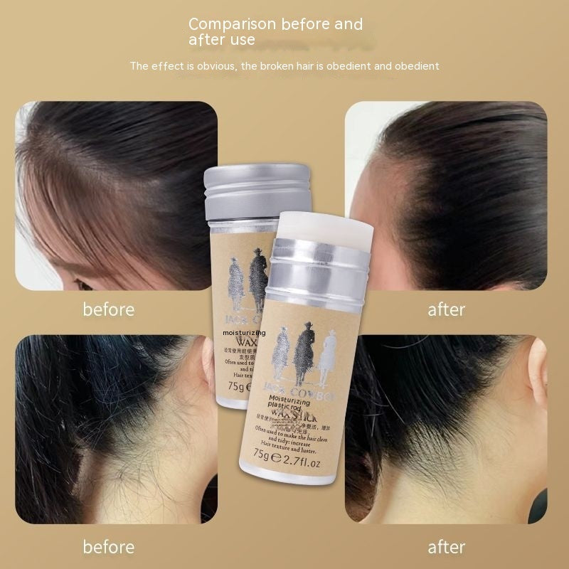 Anti-frizz Styling Hair Wax Stick