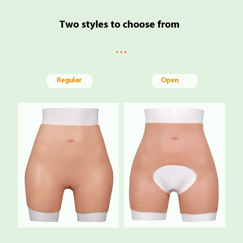 Female Creative Versatile Silicone Full Hip Shorts