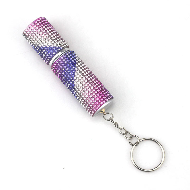 Diamond-filled Perfume Bottle Portable Press Spray