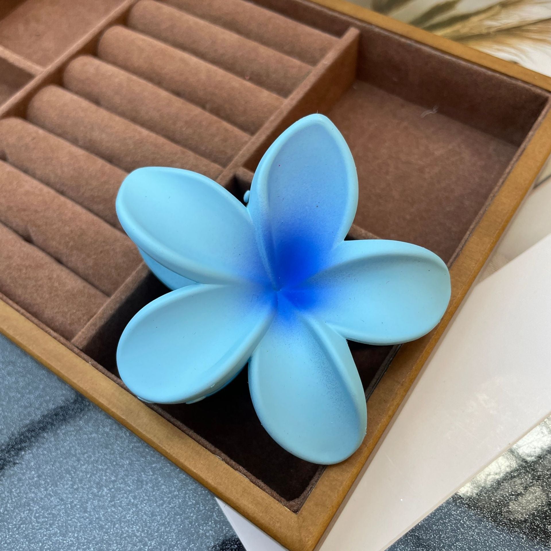 Flower Barrettes Women's Colorful Updo Gadget Hair Accessories