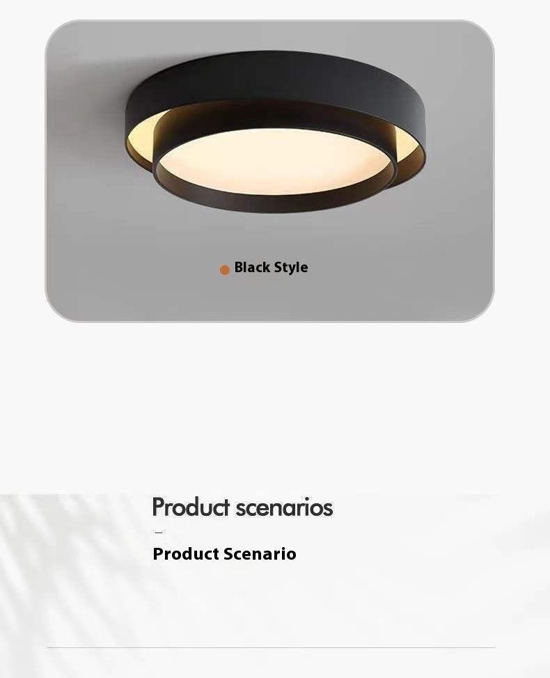 Led Ceiling Lamp Minimalist Creative Bedroom Light