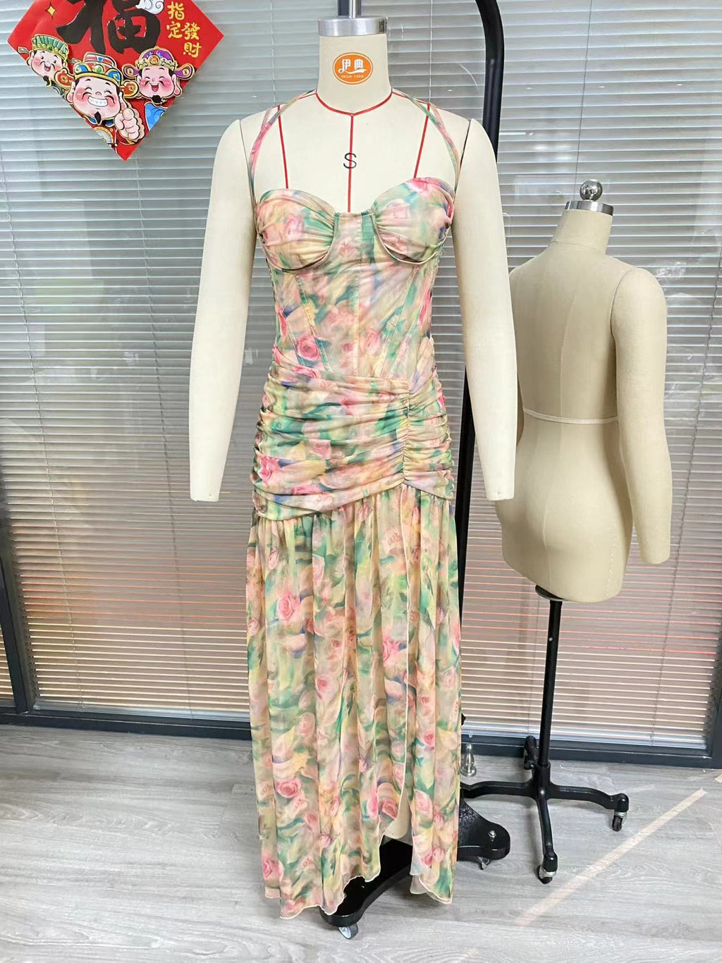 Hot Girl Print Holiday Casual Dress