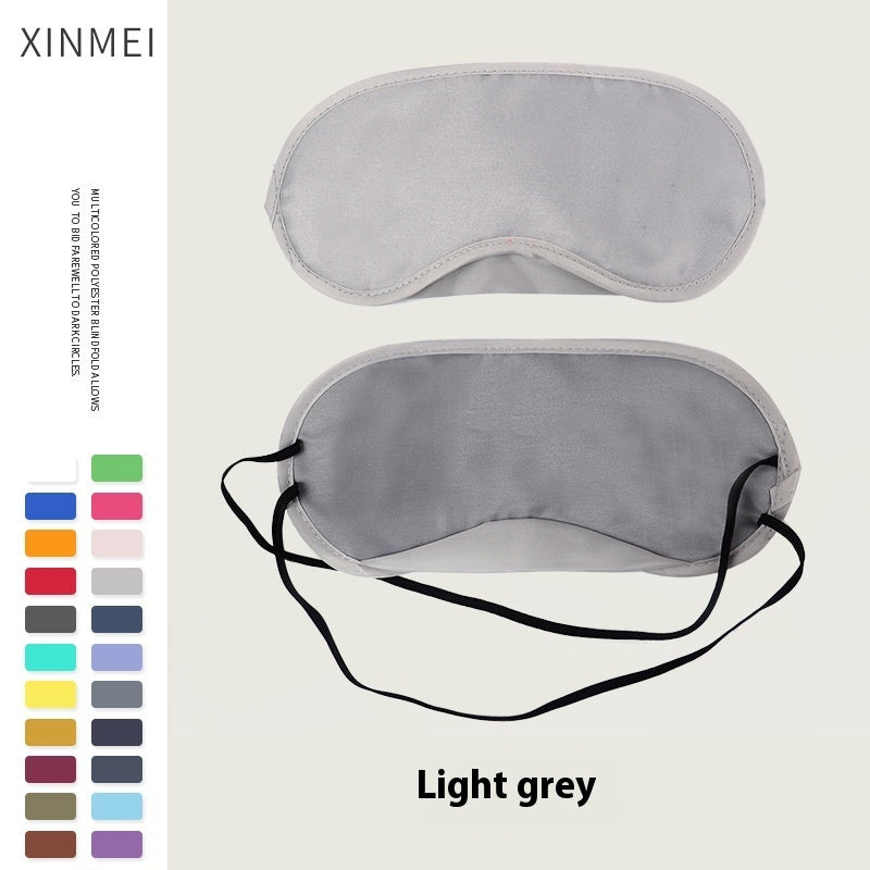 Polyester Shading Eye Mask Aviation Gift Color Game Disposable Travel Eye Shield