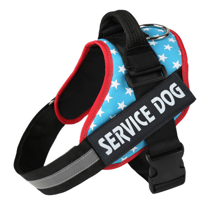 Strong Nylon Reflective Strip Pet Traction Chest Strap