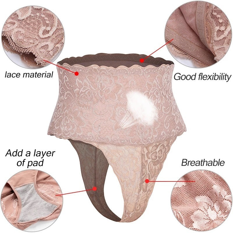 High Waist Seamless Hip Lift Body Shaping T-back