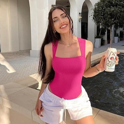 Belly Contracting Hip Raise Slim Fit Jumpsuit