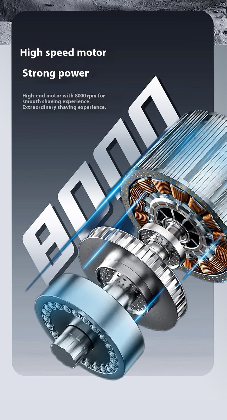 SQ Mini Electric Shaver Is Compact And Convenient To Charge