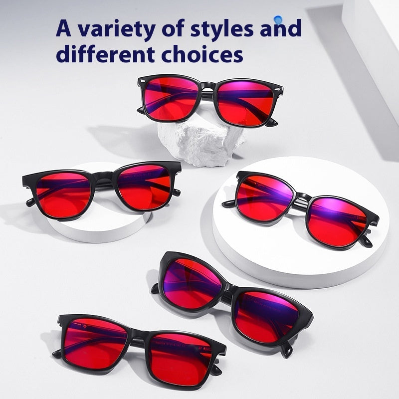 Anti-blue Light UV Protection Red Light Glasses