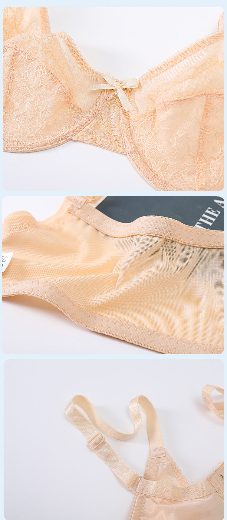 Soft Steel Ring Anti-SAG Bra