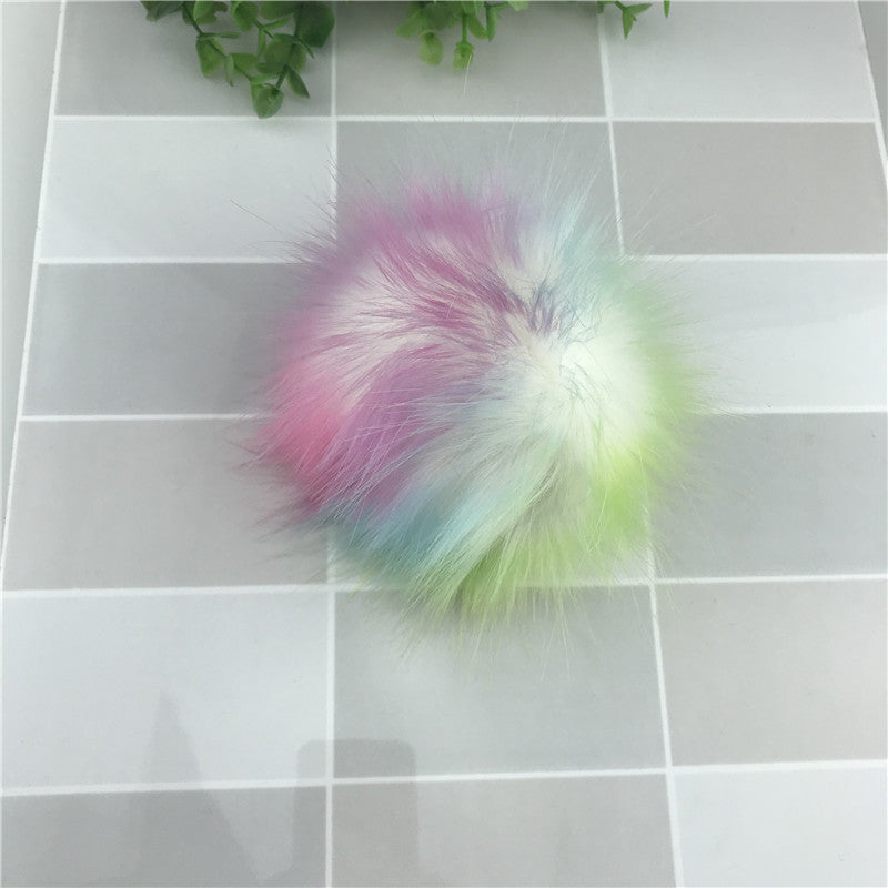 Colorful Pompons Diy Clothing Bag Jewelry Ball
