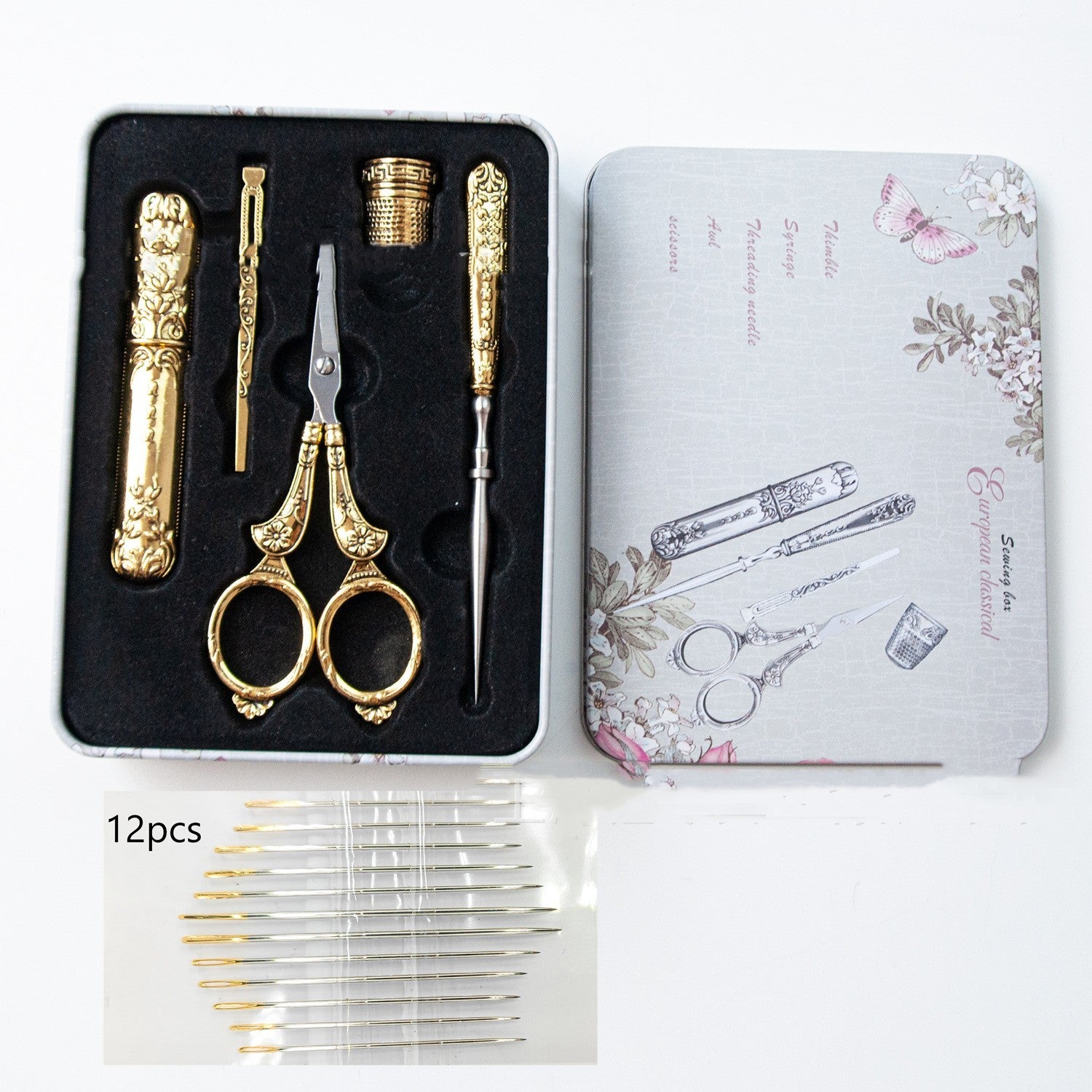 Sewing Tool Scissors Retro Style