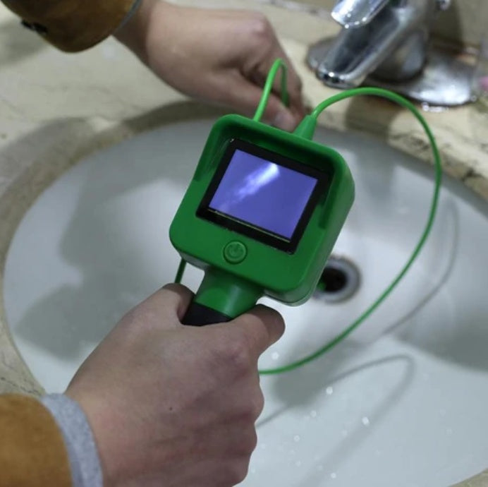 Endoscope Camera 2.4 Inch LCD Screen 1.2M Gooseneck Cable In