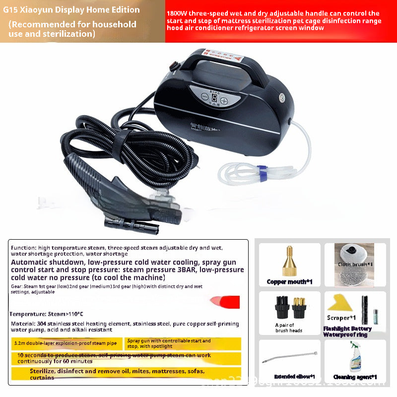 High Temperature Steam Multifunctional Air Conditioner High Pressure Cleaning Machine