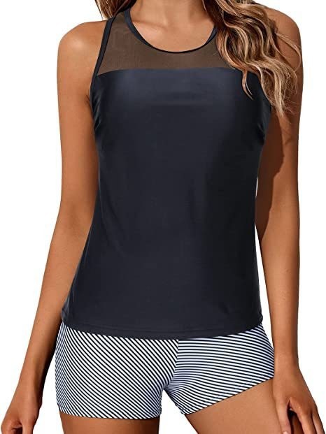 Seaside Vacation One-piece Bikini Women's Three-point Swimsuit Women