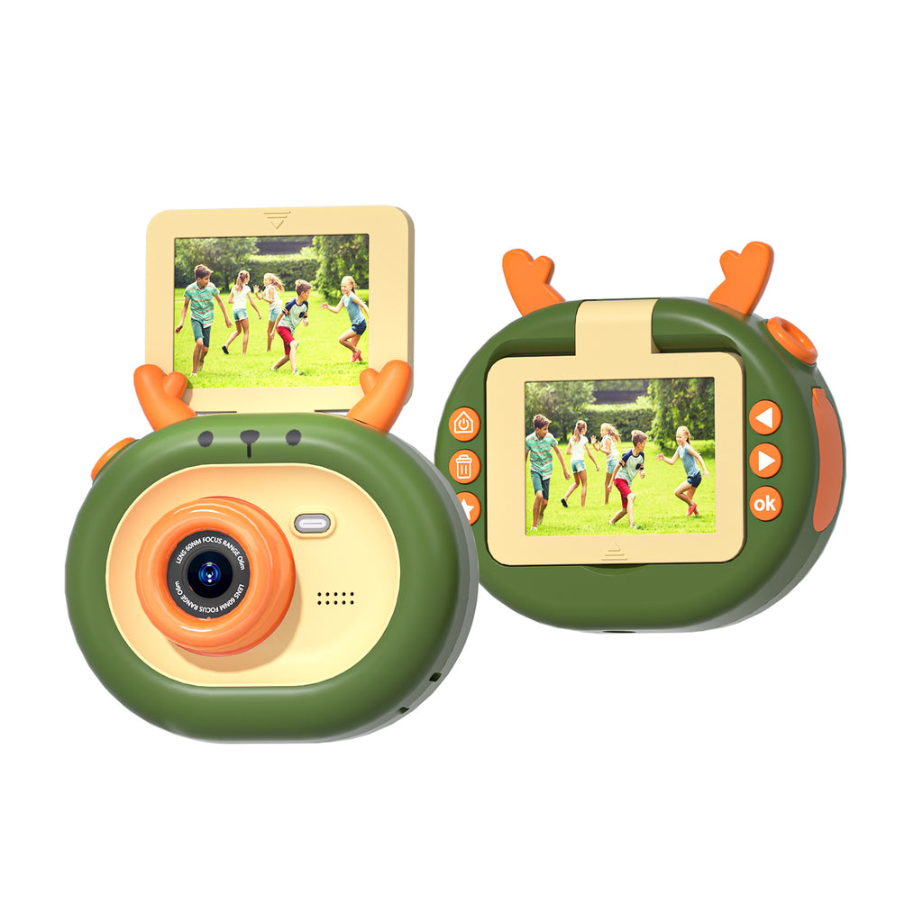 180-degree Flip-screen Children's HD Digital Camera - Perfect for Kids aged 4-6