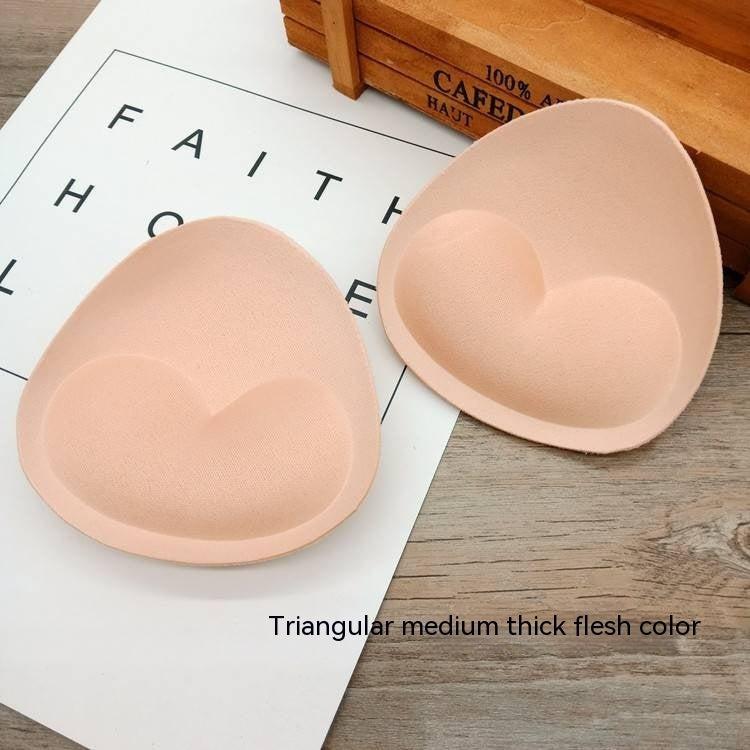 Enlarged Push-up Removable Thickened Sponge Brassiere Pad Inserts