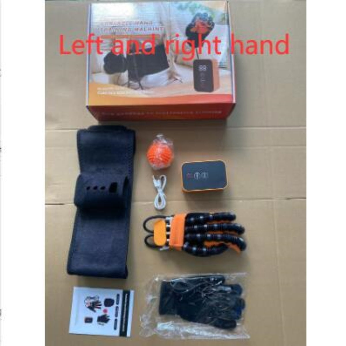 Exclusive For Cross-border Rehabilitation Robot Gloves Trainer Elderly Stroke Hemiplegia Five Fingers Finger Hand Training