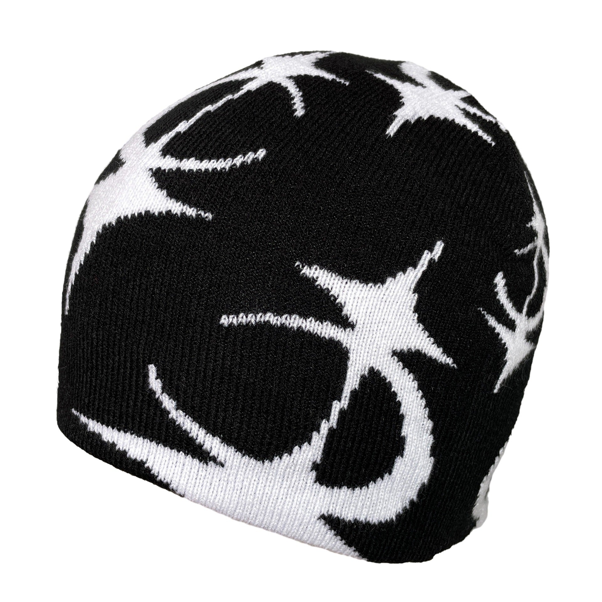 Five Pointed Star Men's And Women's Jacquard Knitted Hats