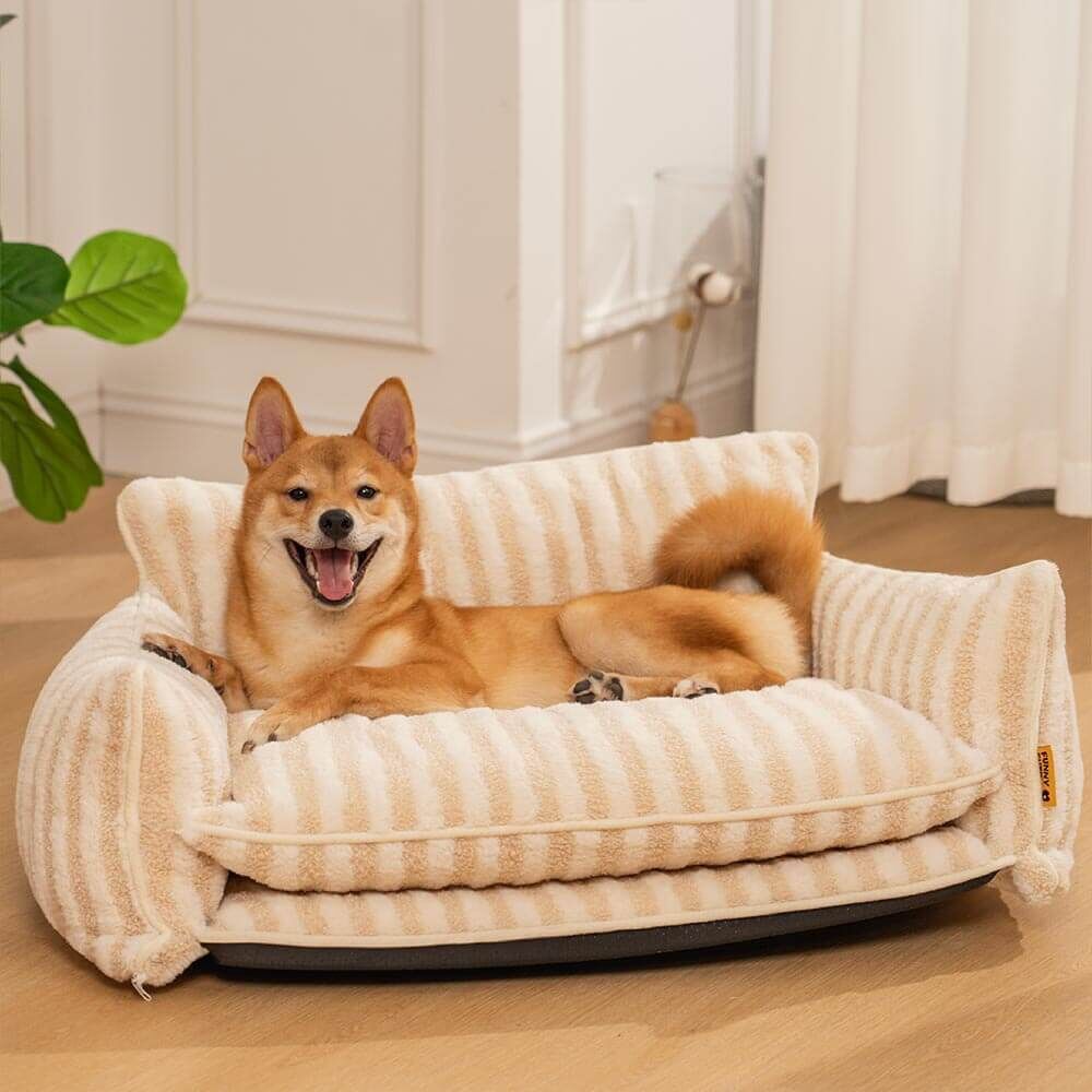 Removable And Washable Winter Warm Deep Sleep Pet Sofa Kennel