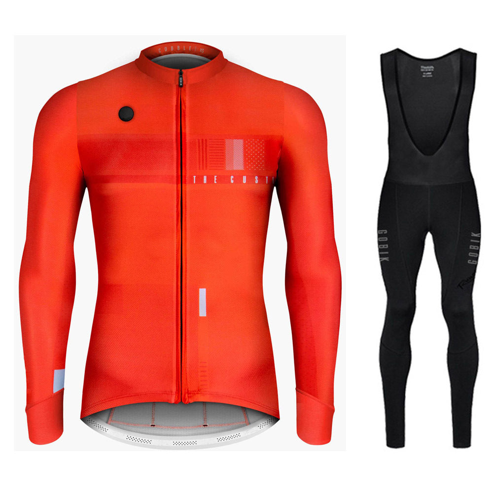 Spring and Autumn Summer Thin Long Sleeve Cycling Jersey