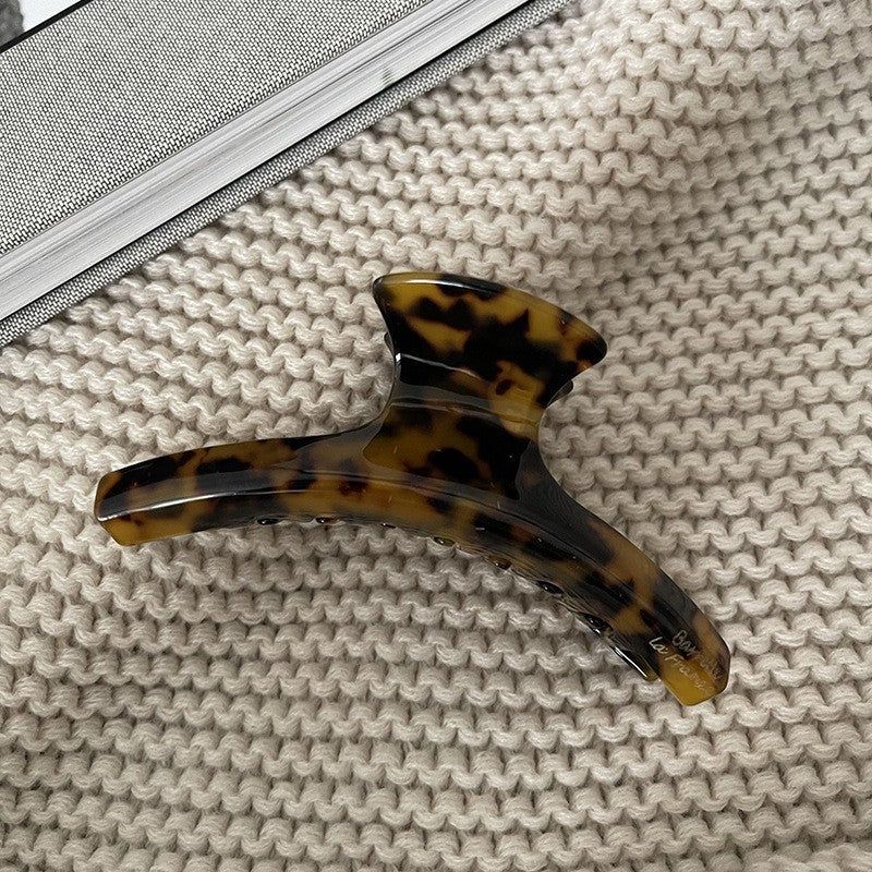 Retro Ponytail Hair Claw Simple Elegant Hair Clip