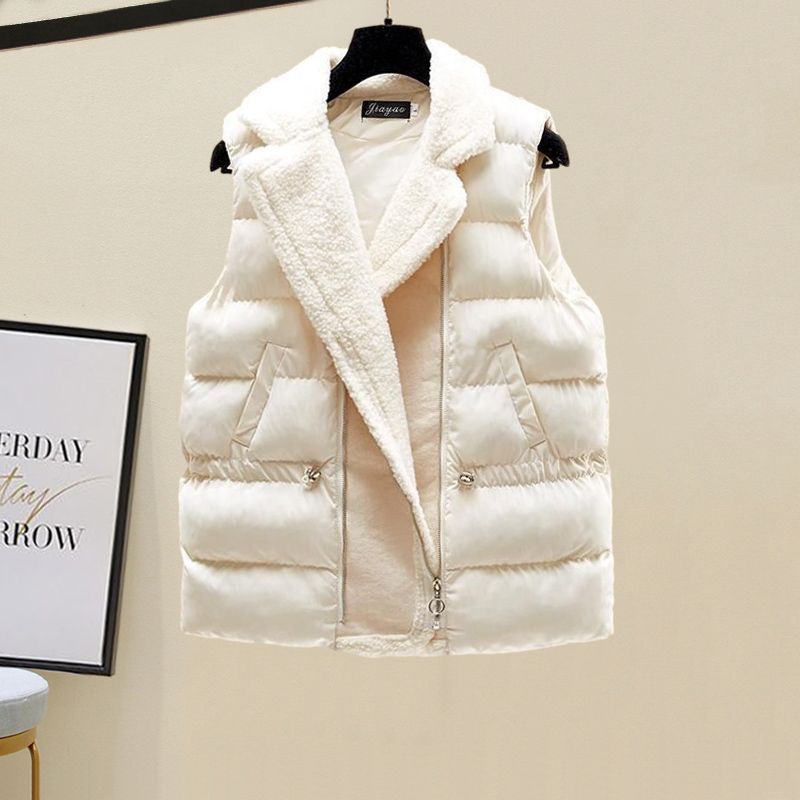 Cotton Vest Idle Style Knitted Sweater Wide Leg Pants Three-piece Set