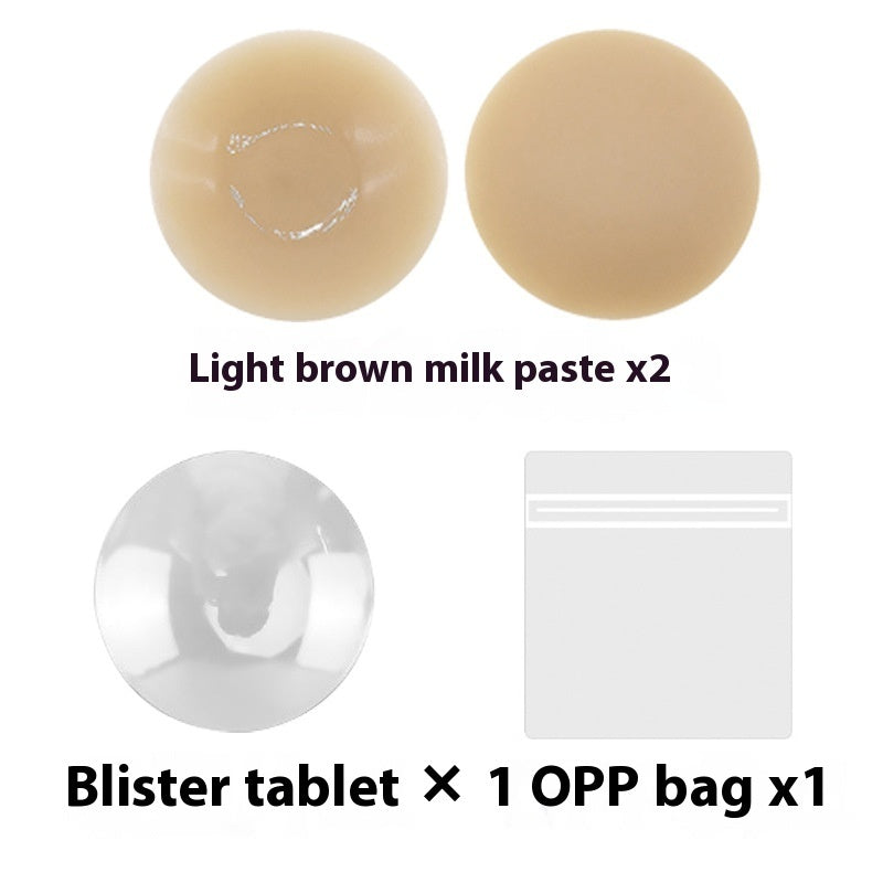 Anti Glare And Traceless Solid Silicone Nipple Patch