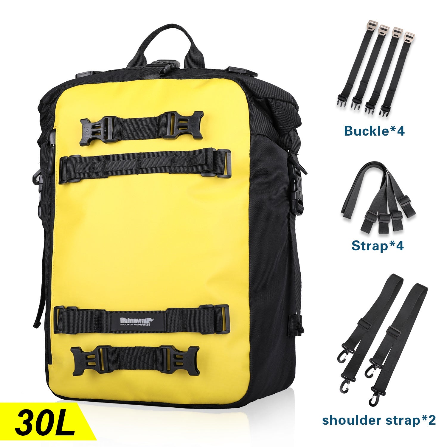 Combined Rear Shelf Piggyback Fuel Tank Motorcycle Riding Shoulder Bag