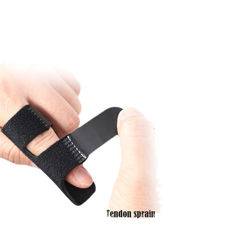 Nylon Sports Protection Black Finger Stall