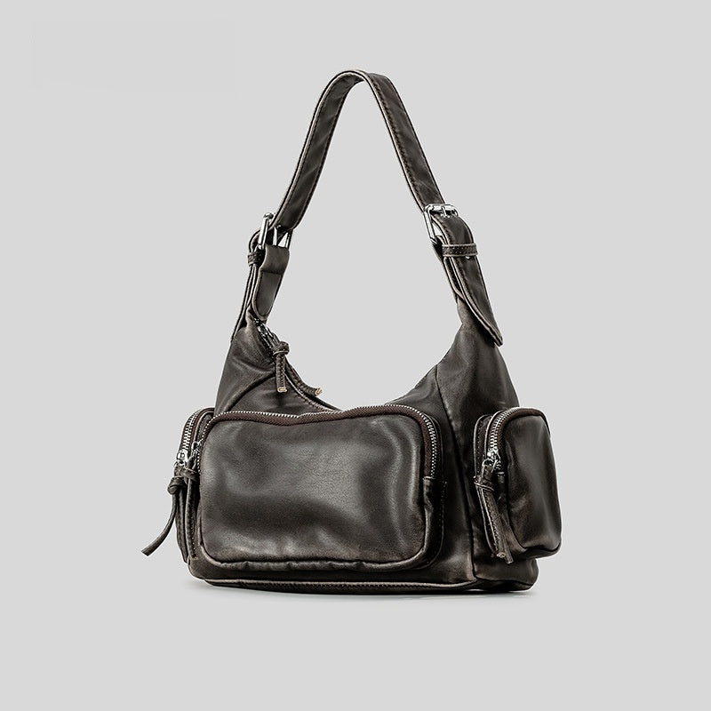 Special-interest Design Retro Large Capacity Shoulder Bag