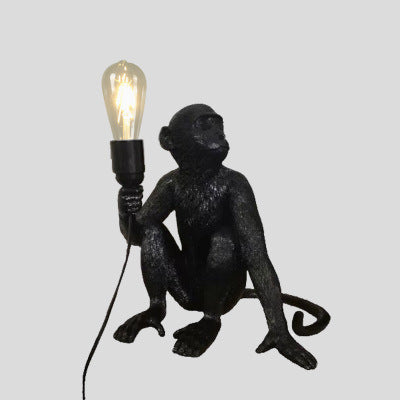 Shop Decoration Lights Animal Twine Monkey Chandelier