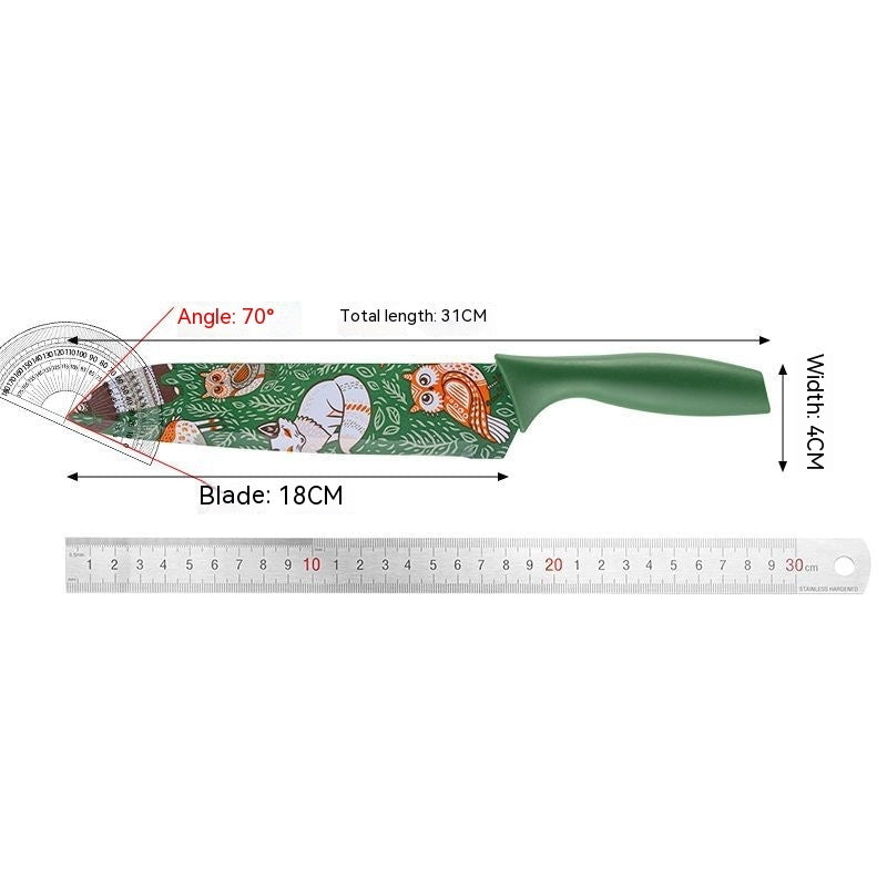 Household Fruit Knife Metal Food Supplement Knife Suit