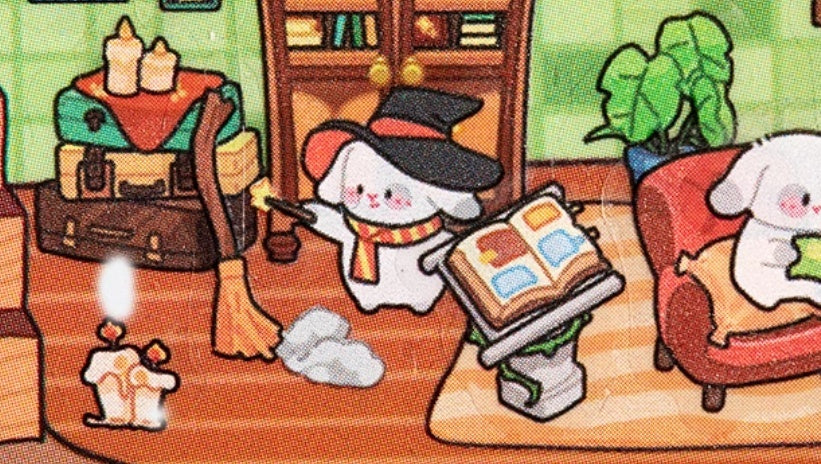 World 3D Miniature Landscape Sticker