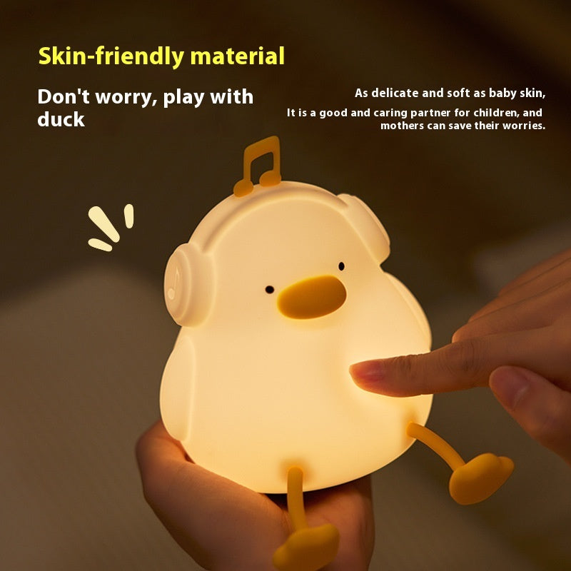 Pat Small Night Lamp Cute Silicone
