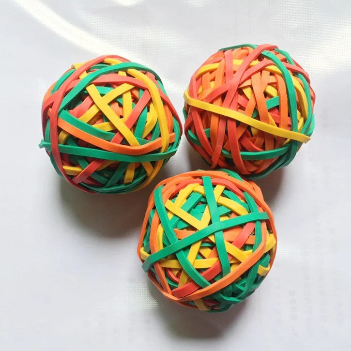 High Elastic Color Rubber Ball Children's Toys