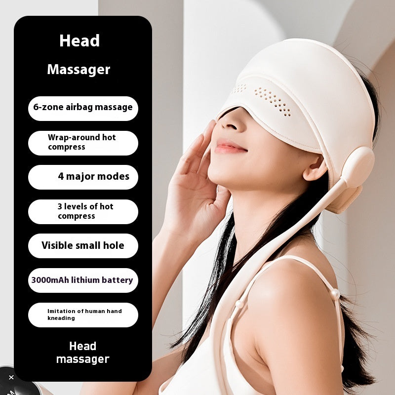 Head And Eye Integrated Massage Instrument Airbag Package Sleep Aid Home
