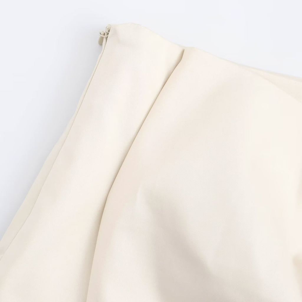 European And American Autumn New Fashion All-matching Bowknot Decoration Mini Skirt