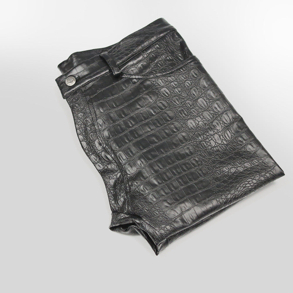 Motorcycle Trousers NK72 Men's Boots Leather Pants Skinny Jeans