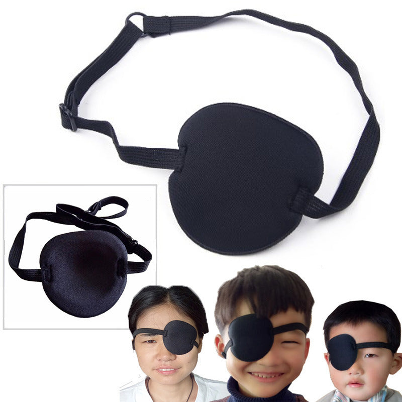 Breathable And Light Blocking 3D Stereoscopic Eye Mask For Training Amblyopia And Strabismus