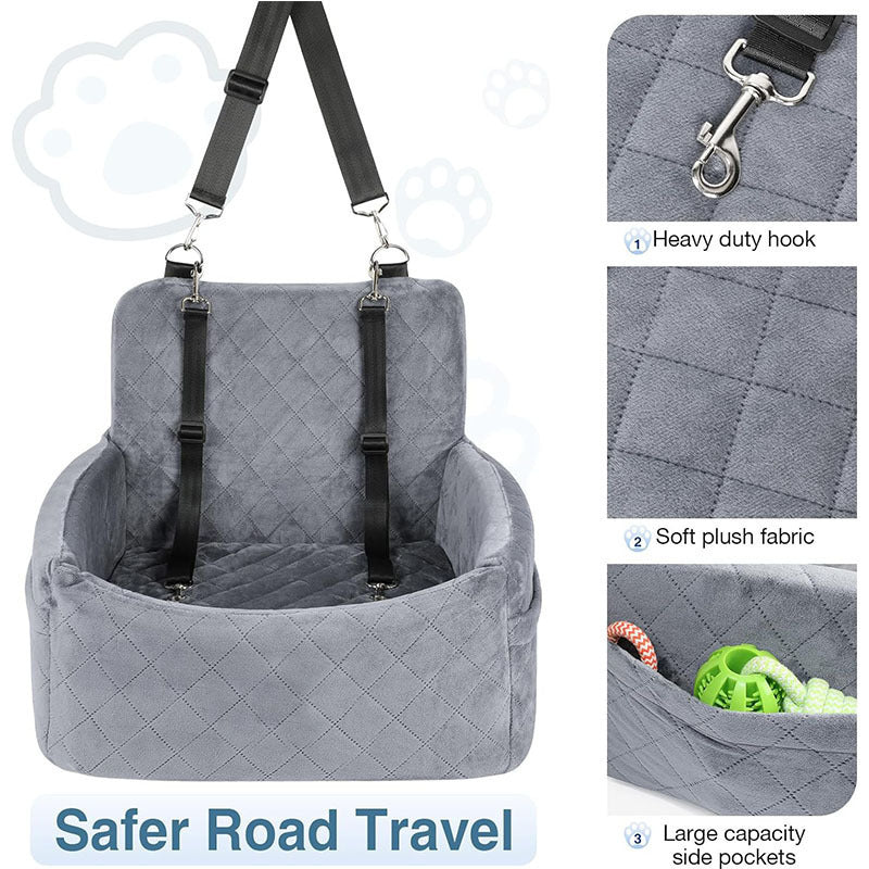 Car Mat Front And Rear Row Dog Out Safety Seat