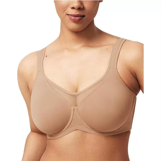 Women's Seamless Brassiere Deep V Without Steel Ring