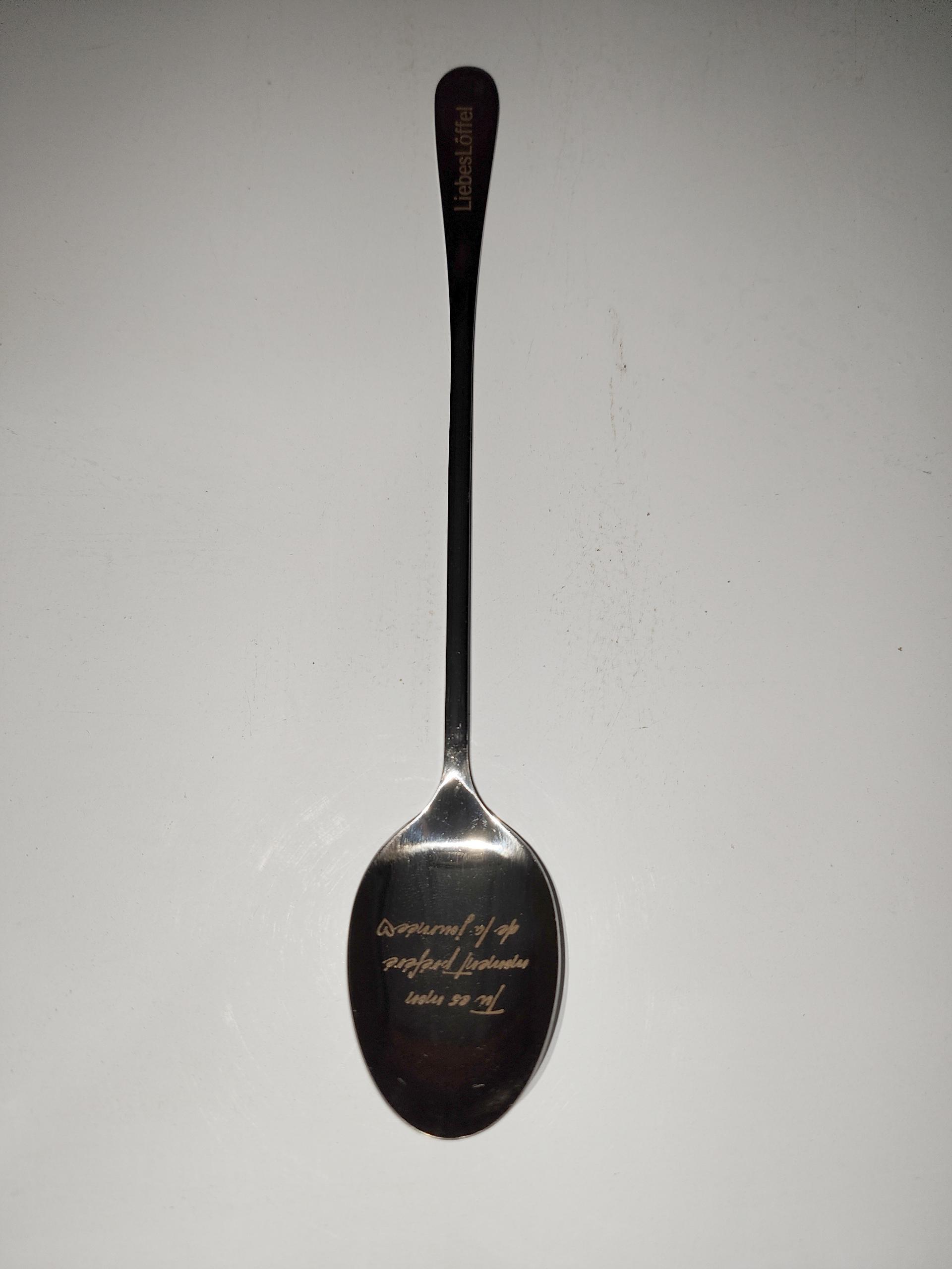 Stainless Steel Spoon You Are My Sunshine Couple Family Tableware