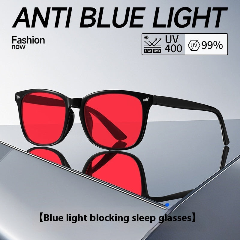 Anti-blue Light UV Protection Red Light Glasses
