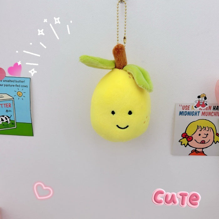 Creative Plush Cute Fruit Keychain Pendant