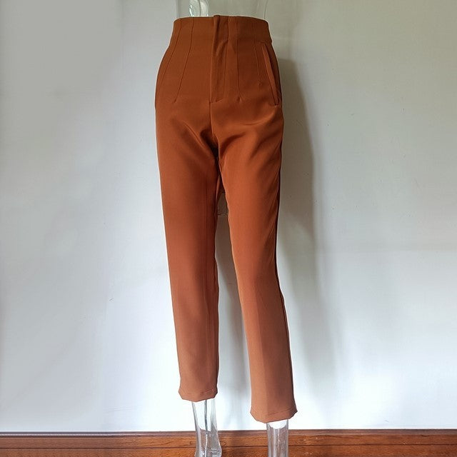 Women's Casual Fashion Straight Leg Pants